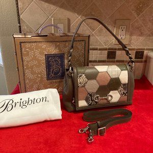 Brighton Meadow Medium Flap Bag MSRP $465 NWT